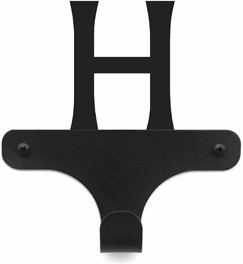 Yinfa Single Coat Hook With Letter Character Wall Mounted Coat Hook Metal Wall Art TY2160
Yinfa Single Coat Hook With Letter Character Wall Mounted Coat Hook Metal Wall Art TY2160