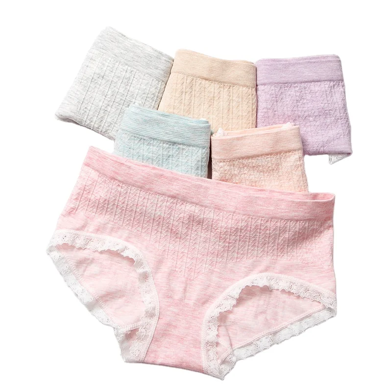 Seamless antibacterial color cotton panties women girl sinwear lace sexy hip waist cotton unmarked triangle pants women
Seamless antibacterial color cotton panties women girl sinwear lace sexy hip waist cotton unmarked triangle pants women