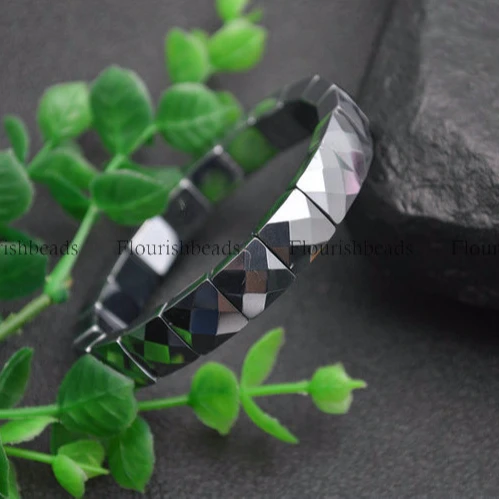 Natural Titanium Hertz Faceted Square Beads Bangle Cuff Bracelet Fashion Jewelrys 
Natural Titanium Hertz Faceted Square Beads Bangle Cuff Bracelet Fashion Jewelrys