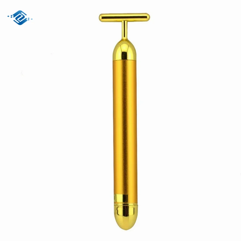 Women T Shape 24k Gold Vibration Slime Stick To Pull Tight Skin Facial Face Massager Beauty Bar
Women T Shape 24k Gold Vibration Slime Stick To Pull Tight Skin Facial Face Massager Beauty Bar