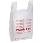 Plastic Hdpe T-shirt Bag Hdpe Super Market Custom Plastic HDPE T-Shirt Packaging Bag Manufacture