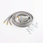 Replacement Electrical Stripped Tinned Ce 3 Prong Wire Dryer Cord
