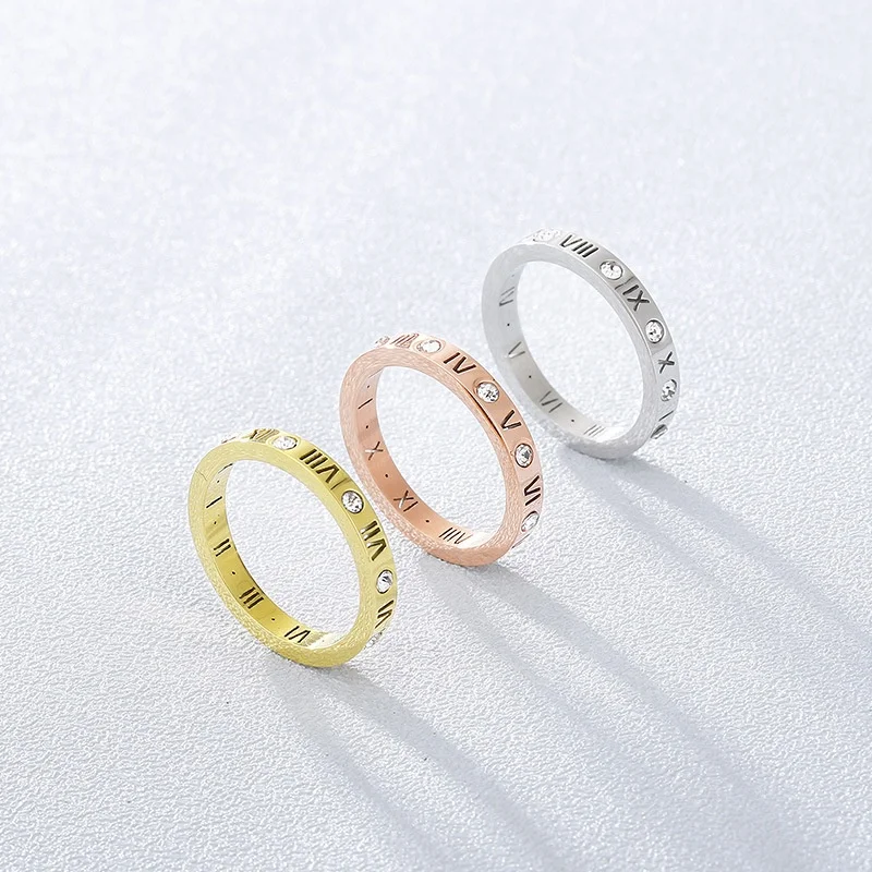 Eternal Classic Design Geometric Fashion Charm Jewelry Stainless Steel 18k Gold Round Zircon Woman Diamond Engagement Ring
Eternal Classic Design Geometric Fashion Charm Jewelry Stainless Steel 18k Gold Round Zircon Woman Diamond Engagement Ring