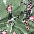 China textile custom fabric digital print cotton lycra custom printing fabric