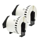 ORISON best Price 62MM*30.48M Continuous Labels DK-22205 DK2205 Thermal Paper Roll for brother