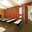 Modern Interior Classroom Temporary Operable Door Partition Wall