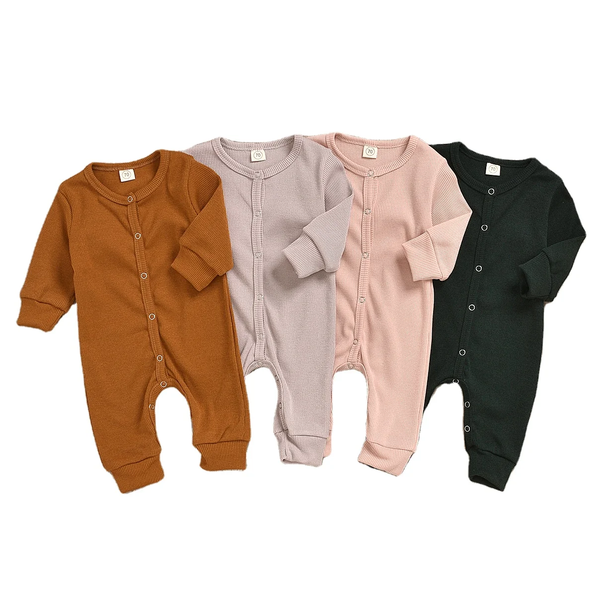 Baby Spring Autumn Clothing Infant Toddler Baby Kid Girl Boy Ribbed Cotton Rompers Long Sleeve Jumpsuit Newborn Baby Clothes, Photo showed and customized color
Baby Spring Autumn Clothing Infant Toddler Baby Kid Girl Boy Ribbed Cotton Rompers Long Sleeve Jumpsuit Newborn Baby Clothes, Photo showed and customized color