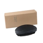 Factory medium soft curve palm wave brush 360 with custom packaging LOGO