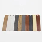 high glossy silver color pvc edge banding tape plastic edge stirps for table desk edging