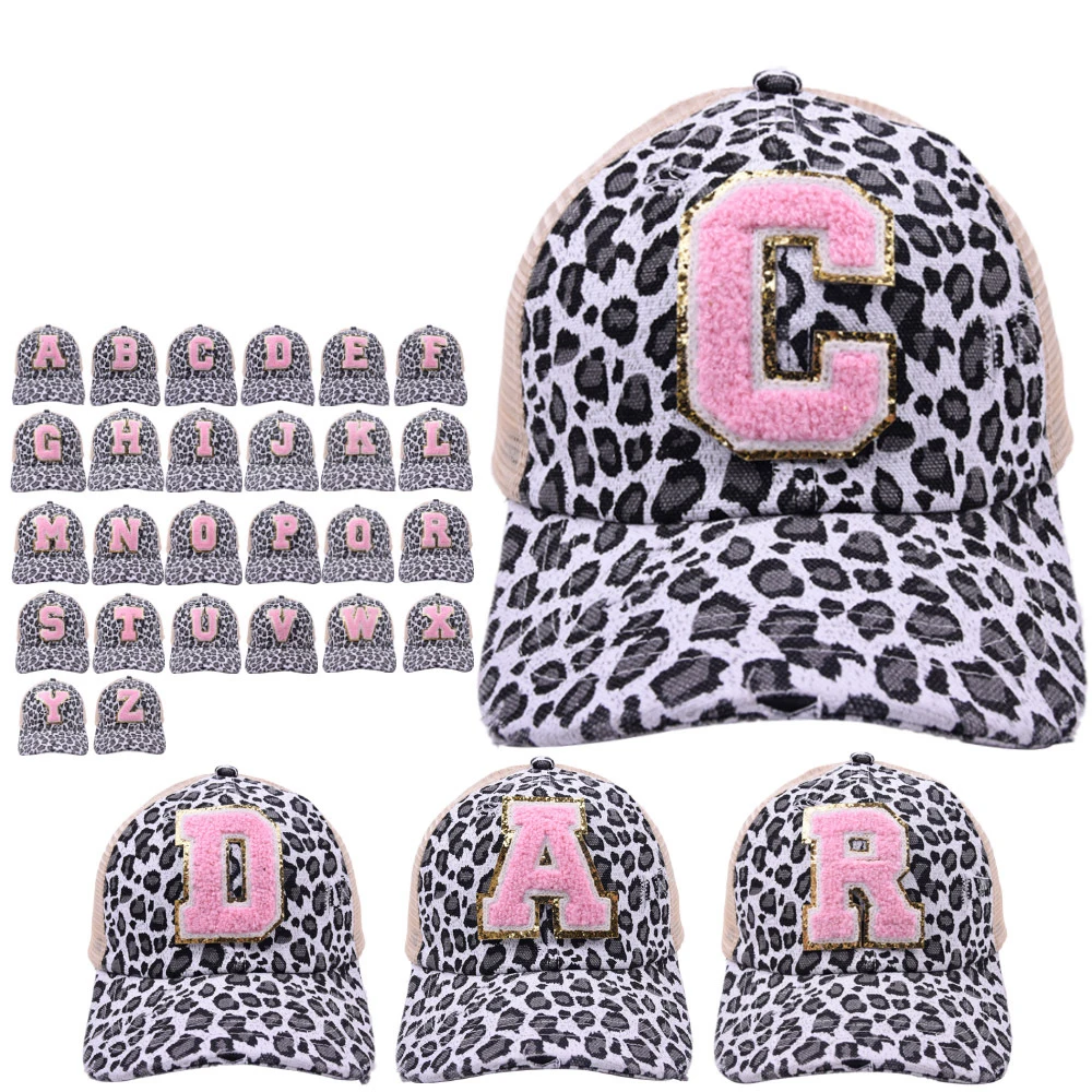 HJH228 Custom Letter Alphabet A-Z Patch Leopard Adjustable Dad Hat Spring Summer Women Men Baseball Cap Snapback Sports Caps
HJH228 Custom Letter Alphabet A-Z Patch Leopard Adjustable Dad Hat Spring Summer Women Men Baseball Cap Snapback Sports Caps