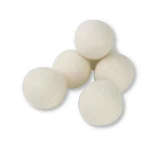 Reusable Wool Tumble Save Drying Time Nature cleaning hair removal laundry washing ball, White
Reusable Wool Tumble Save Drying Time Nature cleaning hair removal laundry washing ball, White