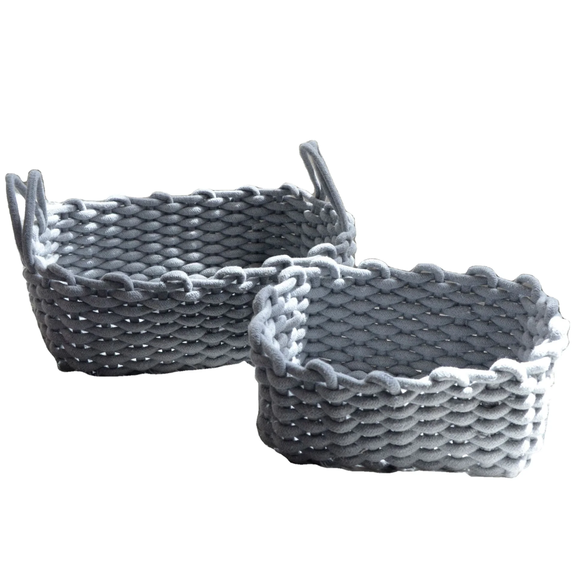 400890 large cotton rectangular rope laundry storage basket kids toy african basket colorful with rope handles
400890 large cotton rectangular rope laundry storage basket kids toy african basket colorful with rope handles