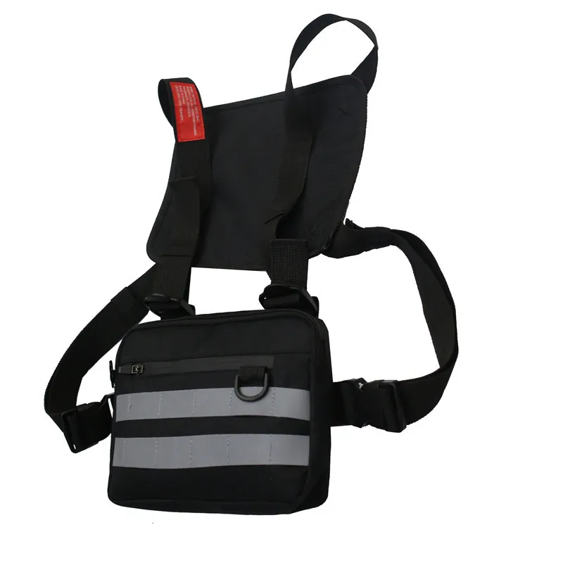 New Utility Men Women Front Chest Rig Vest Bag For Outdoor Travel Running Shoulder Bag With Reflective, Customized
New Utility Men Women Front Chest Rig Vest Bag For Outdoor Travel Running Shoulder Bag With Reflective, Customized
