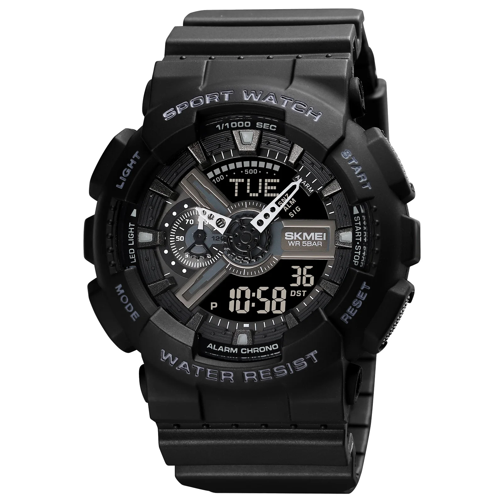 Wholesale New SKMEI 1834 LED Stopwatch Waterproof Men Outdoor Sports Electronic Watch Digital Analog Watches, Black,gold,pink,white
Wholesale New SKMEI 1834 LED Stopwatch Waterproof Men Outdoor Sports Electronic Watch Digital Analog Watches, Black,gold,pink,white