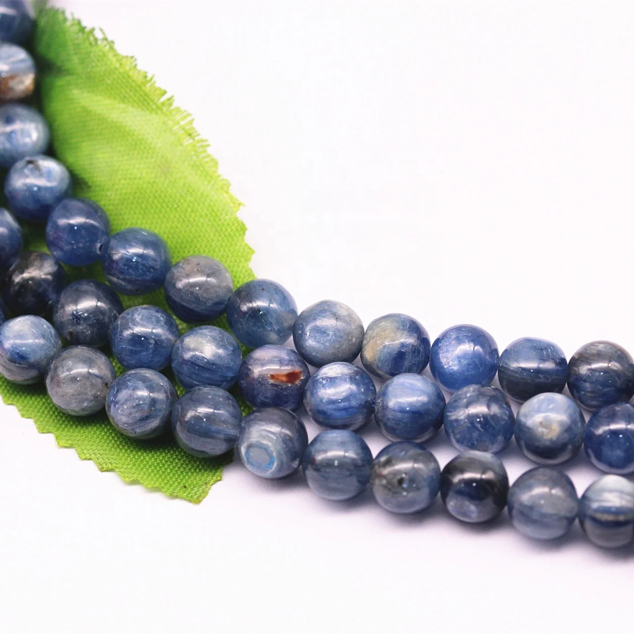 blue kyanite beads