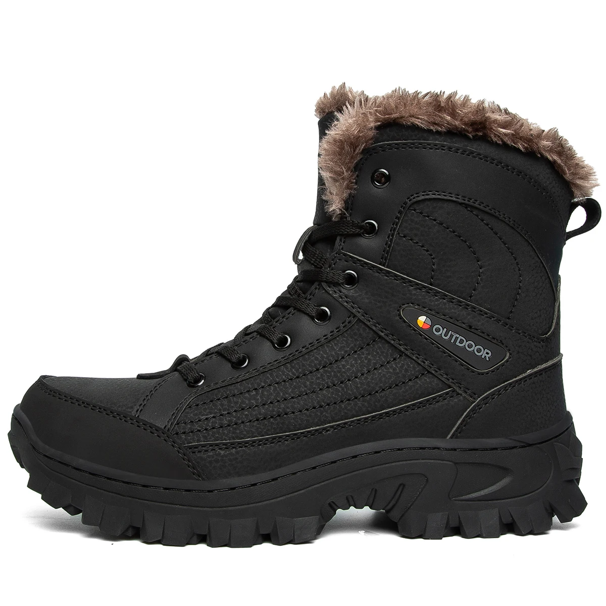 Classic design leather plush snow boots waterproof anti slip military tactical boots winter warm boots for men
Classic design leather plush snow boots waterproof anti slip military tactical boots winter warm boots for men