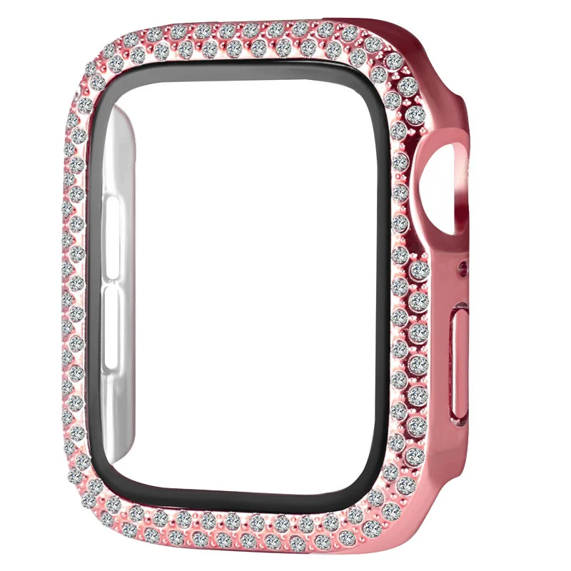 PC diamond case for apple watch 6 5 4 with tempered glass film hard for apple watch case luxury, 8 colors
PC diamond case for apple watch 6 5 4 with tempered glass film hard for apple watch case luxury, 8 colors