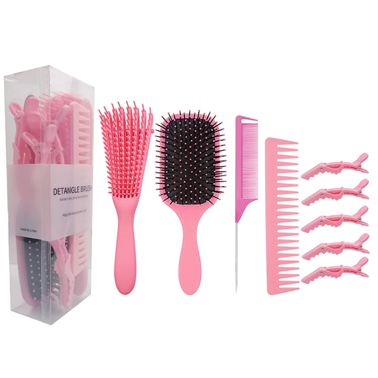 Hairdressing Equipment Wholesale Barber Supplies Curly Wig Brush Hairdressing Salon Equipment Brush Tool Set, Pink
Hairdressing Equipment Wholesale Barber Supplies Curly Wig Brush Hairdressing Salon Equipment Brush Tool Set, Pink