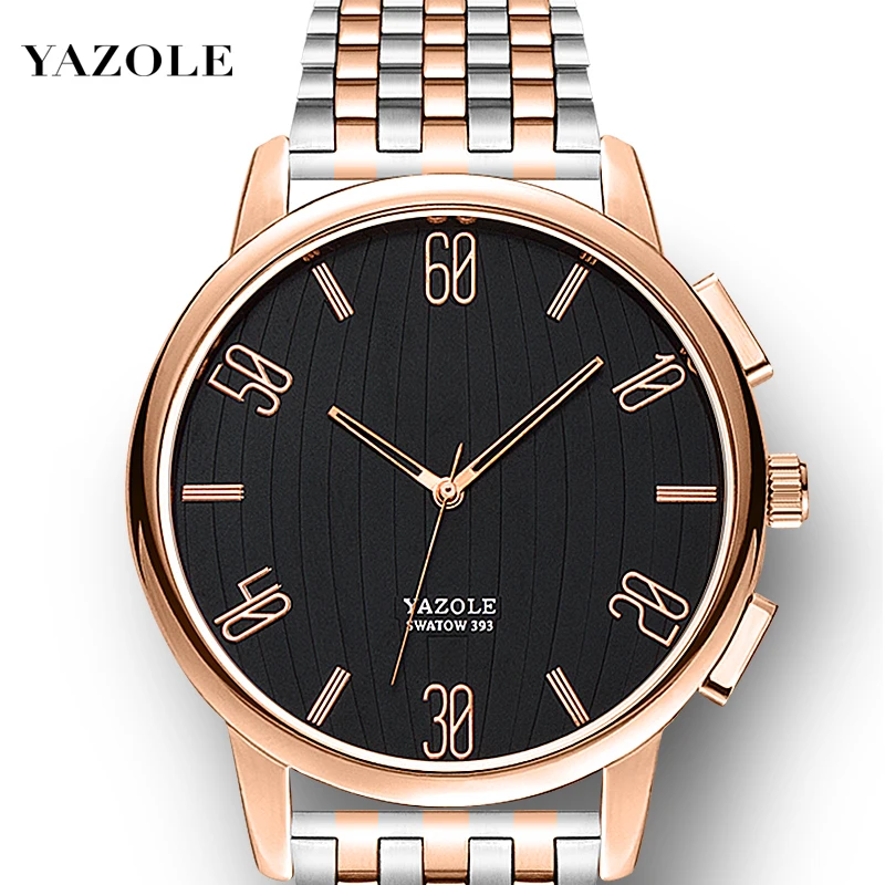 Yazole 393 G Classic mens quartz watch custom logo relojs 2020 hot sales luxury stainless steel wristwatch
Yazole 393 G Classic mens quartz watch custom logo relojs 2020 hot sales luxury stainless steel wristwatch