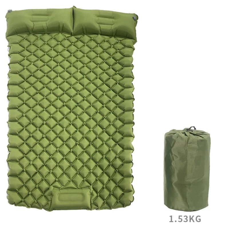 Outdoor Double Air Mattress Backpacking Hiking Inflatable Sleeping Pad Camping Mattress, Customized
Outdoor Double Air Mattress Backpacking Hiking Inflatable Sleeping Pad Camping Mattress, Customized