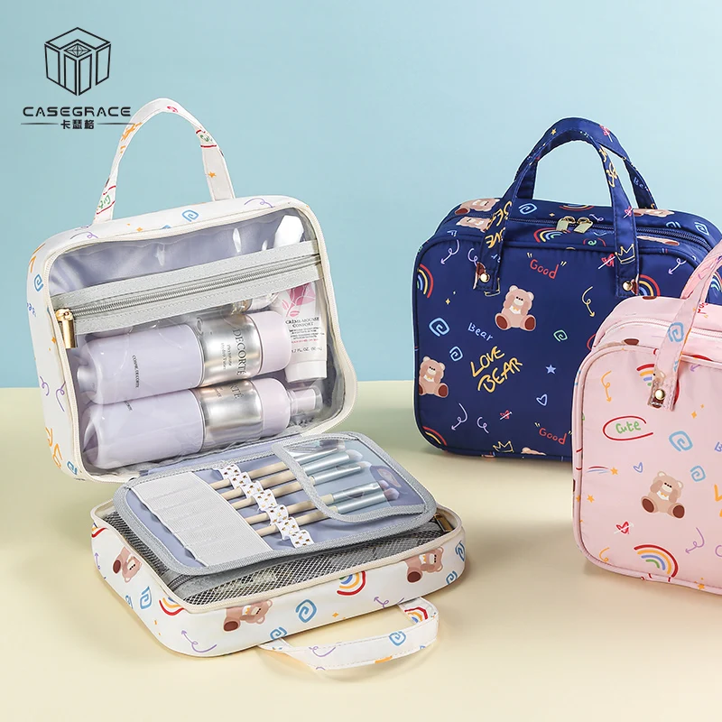Custom High Quality Zipper Folding Memory Fabric Travel Makeup Bag Handle Cute Makeup Traveling Bag Organizer Cosmetic Bag, Blue;white;pink
Custom High Quality Zipper Folding Memory Fabric Travel Makeup Bag Handle Cute Makeup Traveling Bag Organizer Cosmetic Bag, Blue;white;pink