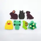 A variety of cartoon kitchen skin - friendly bath sponge