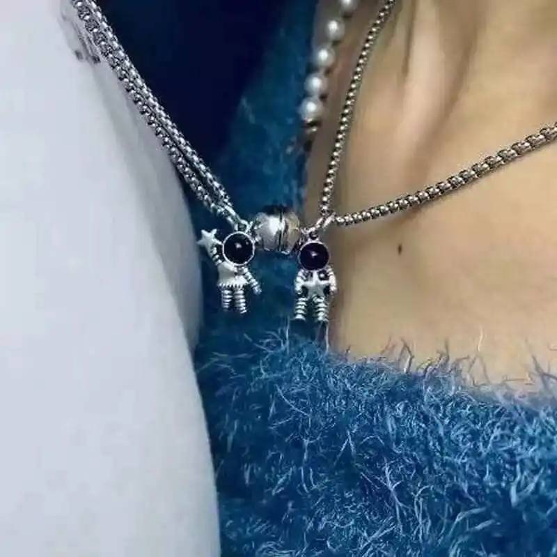 Vintage Stainless Pendant Steel Chain Pendant Necklace For Lover Couple 2pcs/set SS001, As the pictures
Vintage Stainless Pendant Steel Chain Pendant Necklace For Lover Couple 2pcs/set SS001, As the pictures