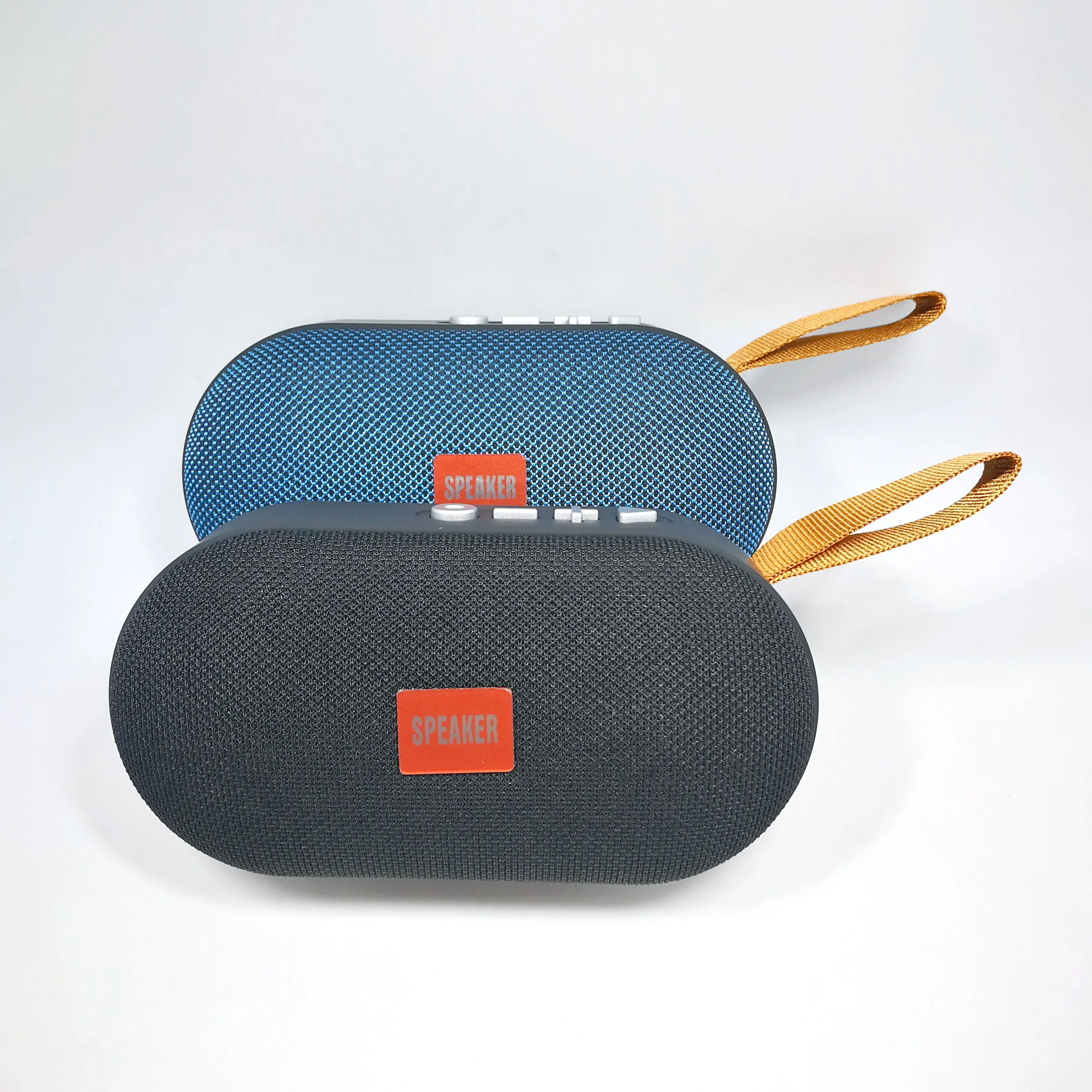 

New Fabric loud sound box subwoofer rich bass waterproof mini portable speaker audio wireless speakers