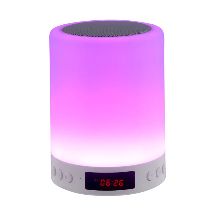 New 3 In 1 Multi Function Portable Touch Wireless Blue tooth Bluetooths Mini Speaker With Lamp LED light Alarm Clock
New 3 In 1 Multi Function Portable Touch Wireless Blue tooth Bluetooths Mini Speaker With Lamp LED light Alarm Clock