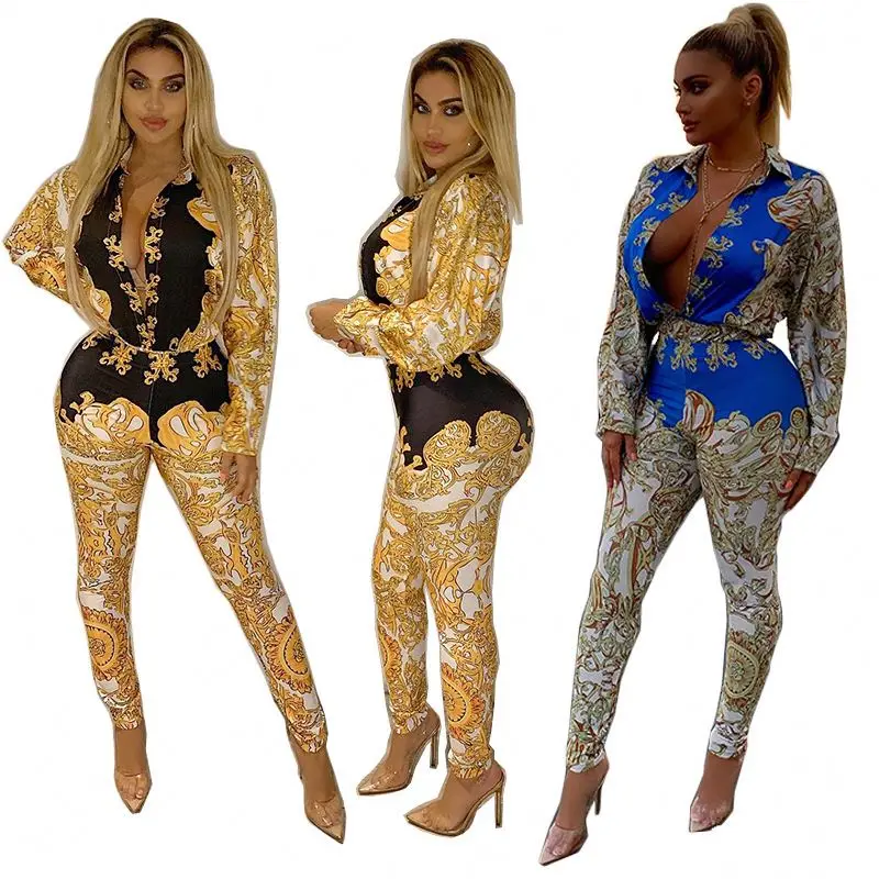 Ckfashion Hot Selling Deep V Neck Sexy Printed Women Two Piece Pants Set 2021 Sexy Women Sets Clothing
Ckfashion Hot Selling Deep V Neck Sexy Printed Women Two Piece Pants Set 2021 Sexy Women Sets Clothing