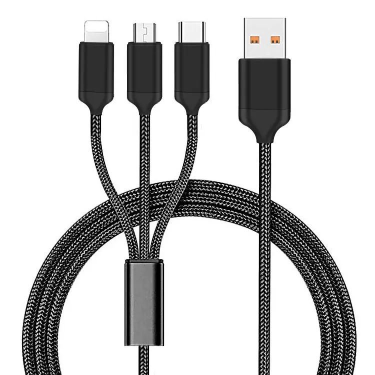 Factory Wholesale 5A Fast Charger Android IOS Type C 3 in 1 Micro Usb Charging Cables
Factory Wholesale 5A Fast Charger Android IOS Type C 3 in 1 Micro Usb Charging Cables