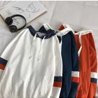 wholesale two tone hoodies men pullover hoodie oversized drop shoulder cotton sweatshirts