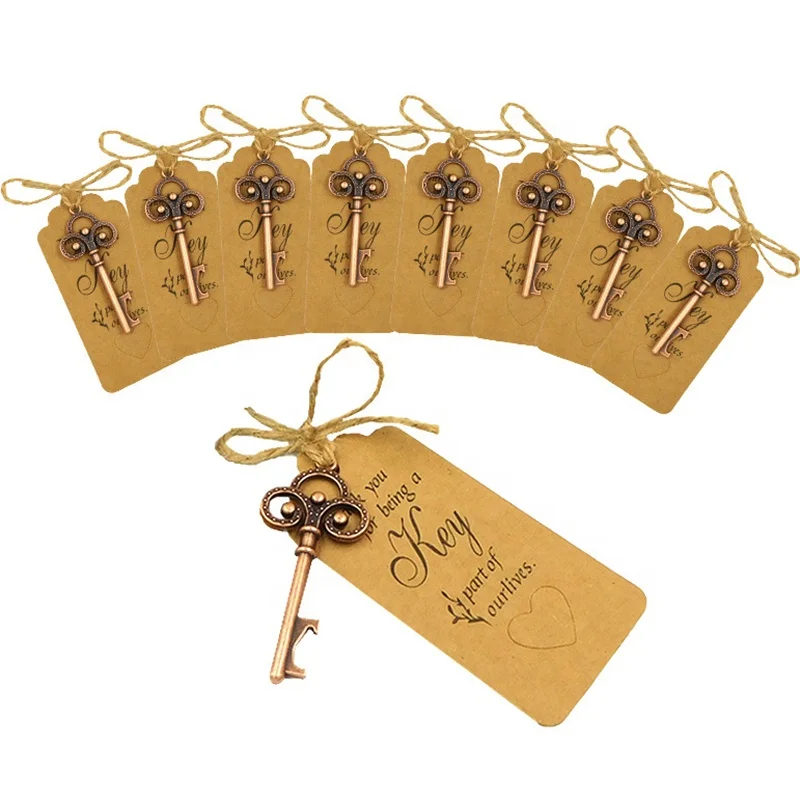 Wedding Keychain Beer Opener Vintage Key Chain Metal Key Bottle Opener with Escort Card Tag
Wedding Keychain Beer Opener Vintage Key Chain Metal Key Bottle Opener with Escort Card Tag