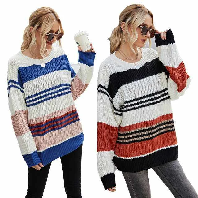 New Arrival Women's Sweater Long Sleeve Winter and Autumn Knitted Fashion Youth Sweater
New Arrival Women's Sweater Long Sleeve Winter and Autumn Knitted Fashion Youth Sweater