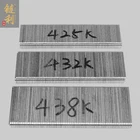 Metric steel flat staple K nail Industrial Metal 4 Series Staple 32mm K432 Staples Fasteners clips staples