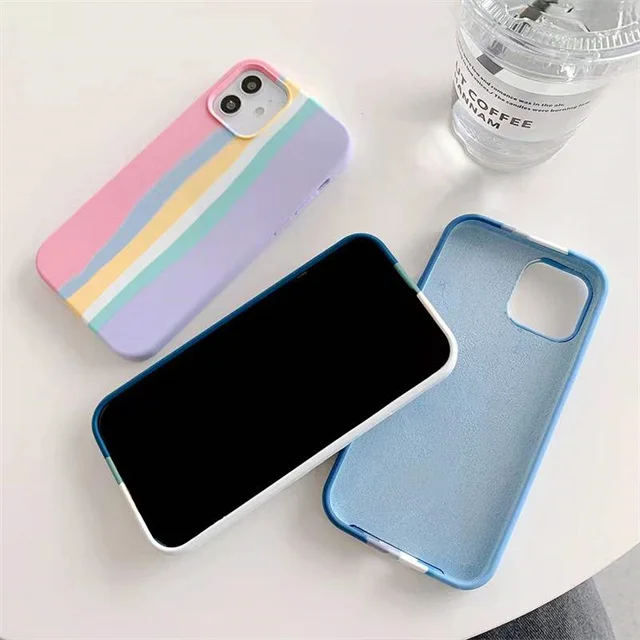 For iPhone 12 Silicone Case Upgrade,For iPhone 2 Case Girl Fashion,Colorful Rainbow Silicone Phone Case For iPhone 12 11 Pro Max, A variety of color
For iPhone 12 Silicone Case Upgrade,For iPhone 2 Case Girl Fashion,Colorful Rainbow Silicone Phone Case For iPhone 12 11 Pro Max, A variety of color