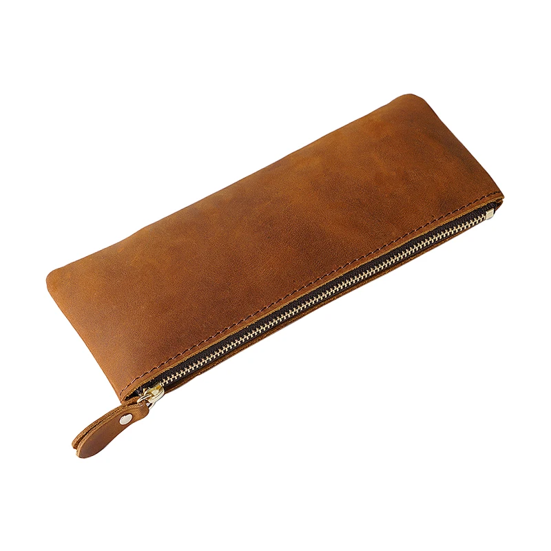 Drop Shipping Pencil Bag Zipper Leather High Capacity Cow Leather School Student Durable Box Pouch Pencil Case, Brown,coffee,black,red,blue and green
Drop Shipping Pencil Bag Zipper Leather High Capacity Cow Leather School Student Durable Box Pouch Pencil Case, Brown,coffee,black,red,blue and green