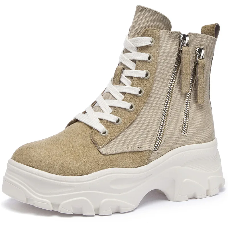 Genuine Leather Stretch Women's Lace up Boots Fashion Women Long Boots 2020 Autumn Ladies Platform Footwear Women Boots
Genuine Leather Stretch Women's Lace up Boots Fashion Women Long Boots 2020 Autumn Ladies Platform Footwear Women Boots