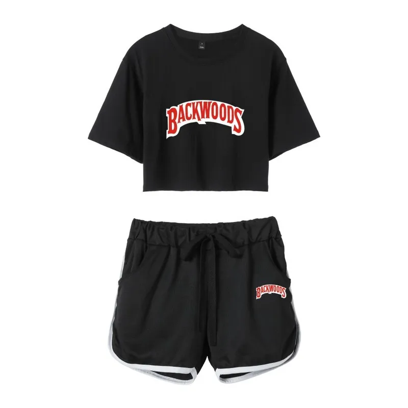 Home Suit Tops Summer Tracksuits Womens Two Peices Set Outfits T-Shirts High Waist Shorts Set Backwoods Clothing, Customized color
Home Suit Tops Summer Tracksuits Womens Two Peices Set Outfits T-Shirts High Waist Shorts Set Backwoods Clothing, Customized color