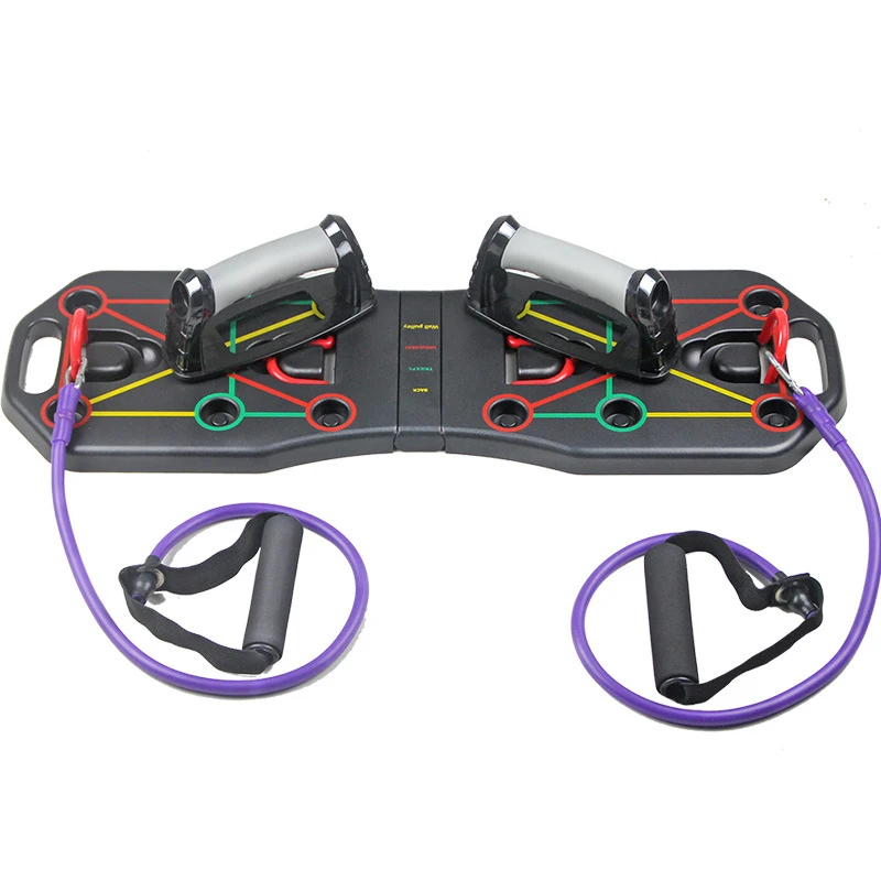 Multi-Function Portable Push-up Bracket Board Push Up Board with Pull Rope for Home Training Exercise
Multi-Function Portable Push-up Bracket Board Push Up Board with Pull Rope for Home Training Exercise