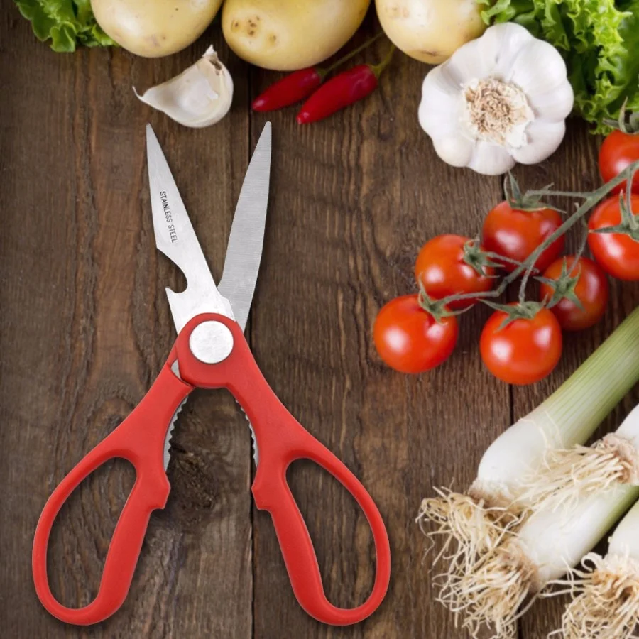 Premium Heavy Duty Ultra Sharp Shears Stainless Steel Multi function Kitchen Scissors