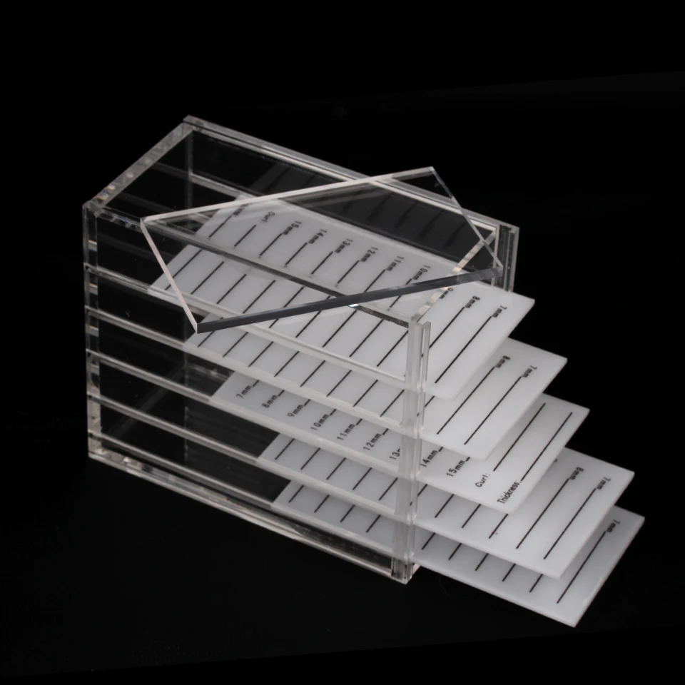False Eyelash Organizer Extension Storage Box Acrylic Lash Holder Pallet Lash Extension Display Stand Makeup Tool
False Eyelash Organizer Extension Storage Box Acrylic Lash Holder Pallet Lash Extension Display Stand Makeup Tool