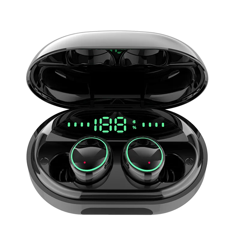 Wireless Headphone BT Earphones Charging Box Stereo Sports Waterproof Earbuds Headsets With Microphone For Sports Traveling Game
Wireless Headphone BT Earphones Charging Box Stereo Sports Waterproof Earbuds Headsets With Microphone For Sports Traveling Game