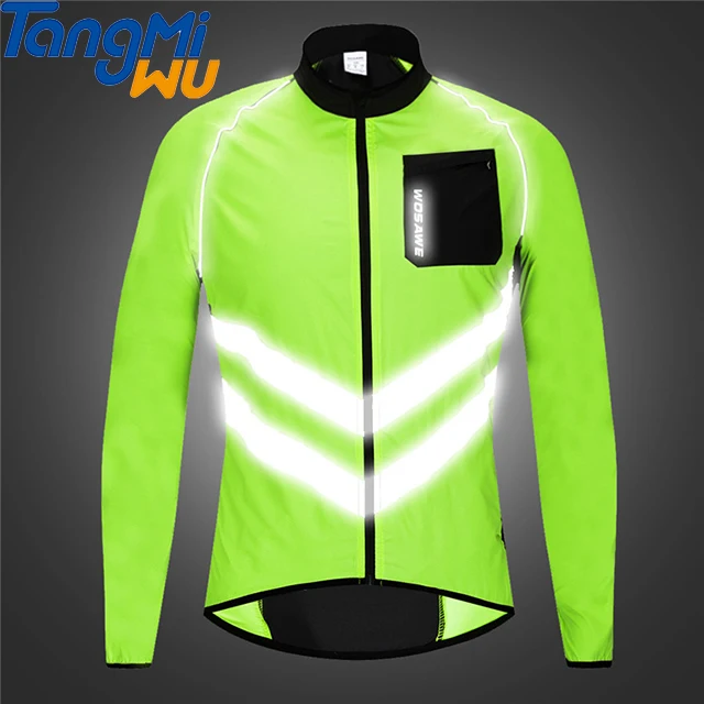TMW safety clothing striped pocket zipper sports cycling jacket reflective stripe waterproof cycling jersey cycling clothing
TMW safety clothing striped pocket zipper sports cycling jacket reflective stripe waterproof cycling jersey cycling clothing