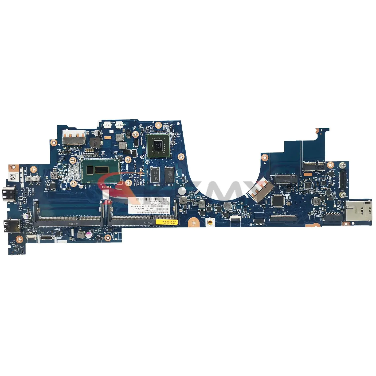

00JT358 00NY540 mainboard ZIUS1 LA-B591P for lenovo Thinkpad Yoga S5 15 Yoga15 laptop motherboard i5-5200U i7-5500U CPU