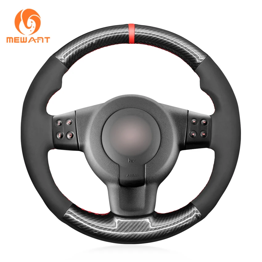 

Car Accessories Custom Hand Sewing Steering Wheel Cover For Seat Leon FR Cupra (MK2 1P) Ibiza FR (6L) 2005 2006 2007 2008 2009
