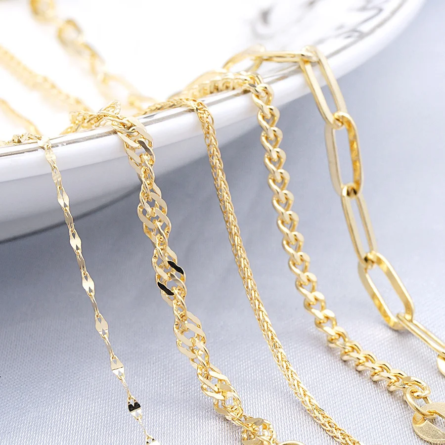 Hot Selling Genuine Gold Au585 Real Gold Necklace Solid Pure 14K Gold Chain Jewelry Wholesale Necklace
Hot Selling Genuine Gold Au585 Real Gold Necklace Solid Pure 14K Gold Chain Jewelry Wholesale Necklace