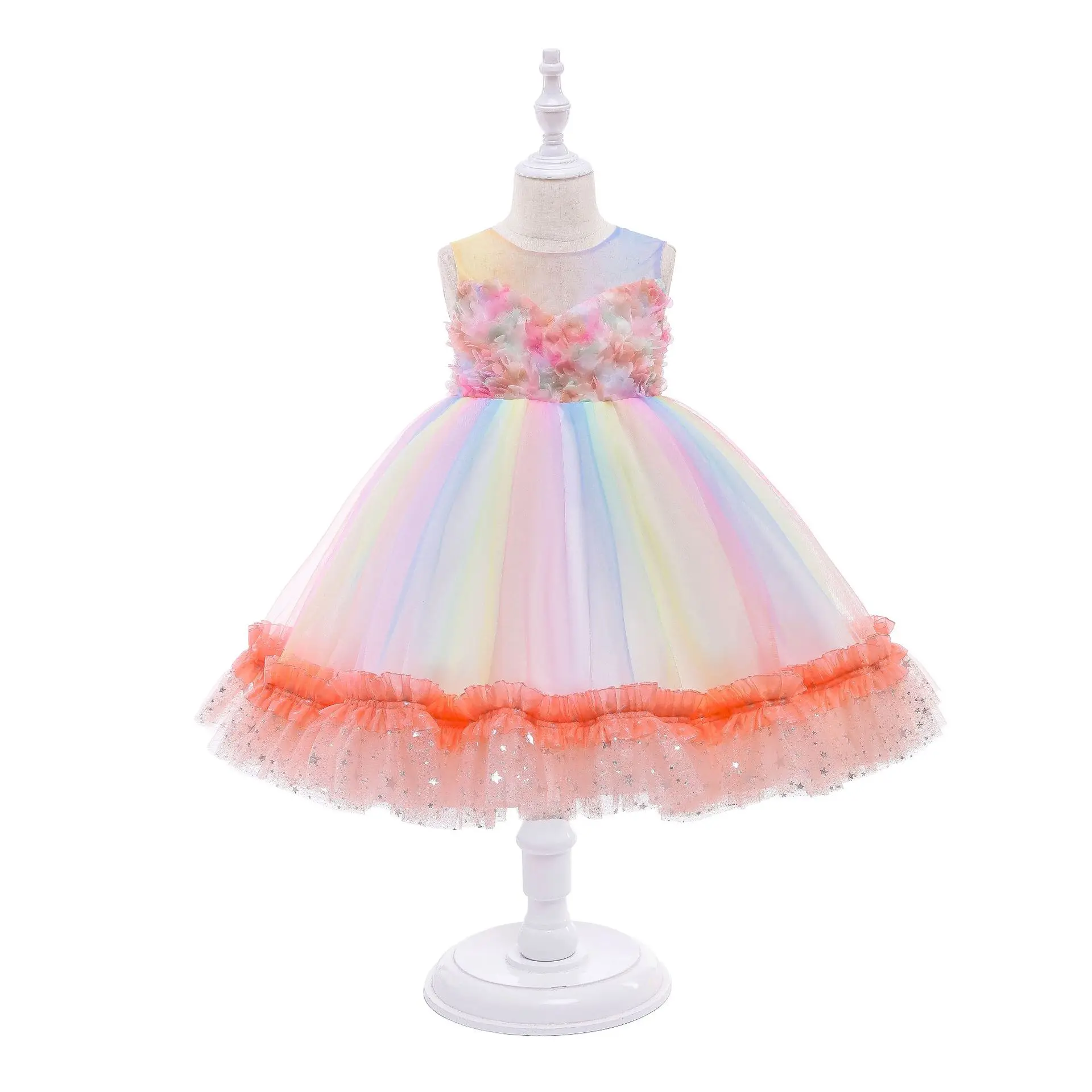 MQATZ New Girls Wedding Dress Children Party Dresses for Kids Flower Girl Birthday Puffy Ball Gown
MQATZ New Girls Wedding Dress Children Party Dresses for Kids Flower Girl Birthday Puffy Ball Gown
