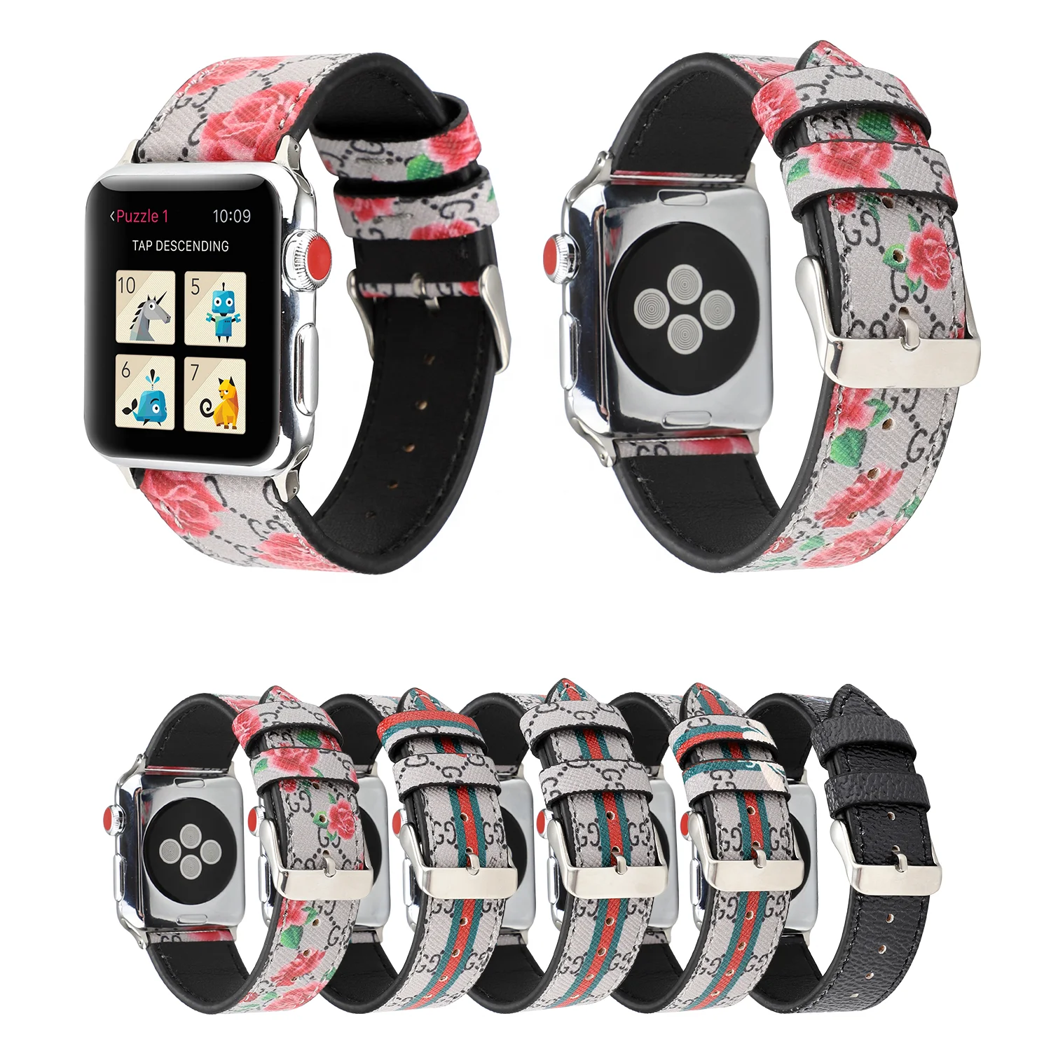 Leather strap replacement Fashion vintage pu leather watch bands For Apple watch bee snake flower cat band leather For iwatch se, Optional
Leather strap replacement Fashion vintage pu leather watch bands For Apple watch bee snake flower cat band leather For iwatch se, Optional