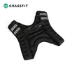 Free weight fitness functional training light weighted vest for walking jogging running Weight Vest Iron sand filled